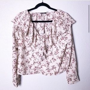 VICI RUFFLED BLOUSE